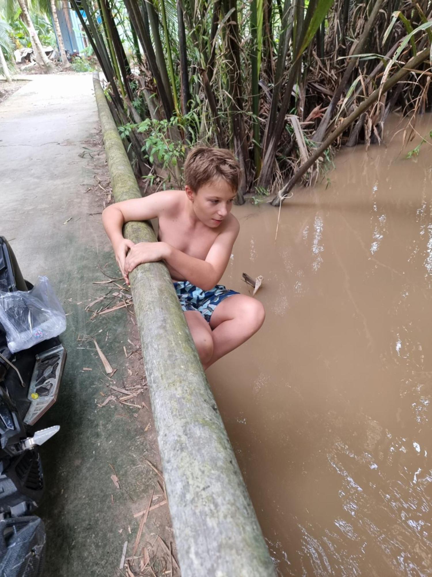 Charming Countryside Homestay Ben Tre Esterno foto