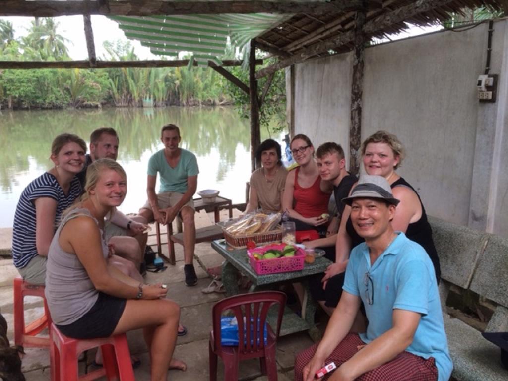 Charming Countryside Homestay Ben Tre Esterno foto